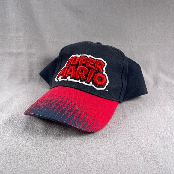 Super Mario Hat Kids Strapback Cap Video Game Movie Bowser Toad‎ - Picture 12 of 12